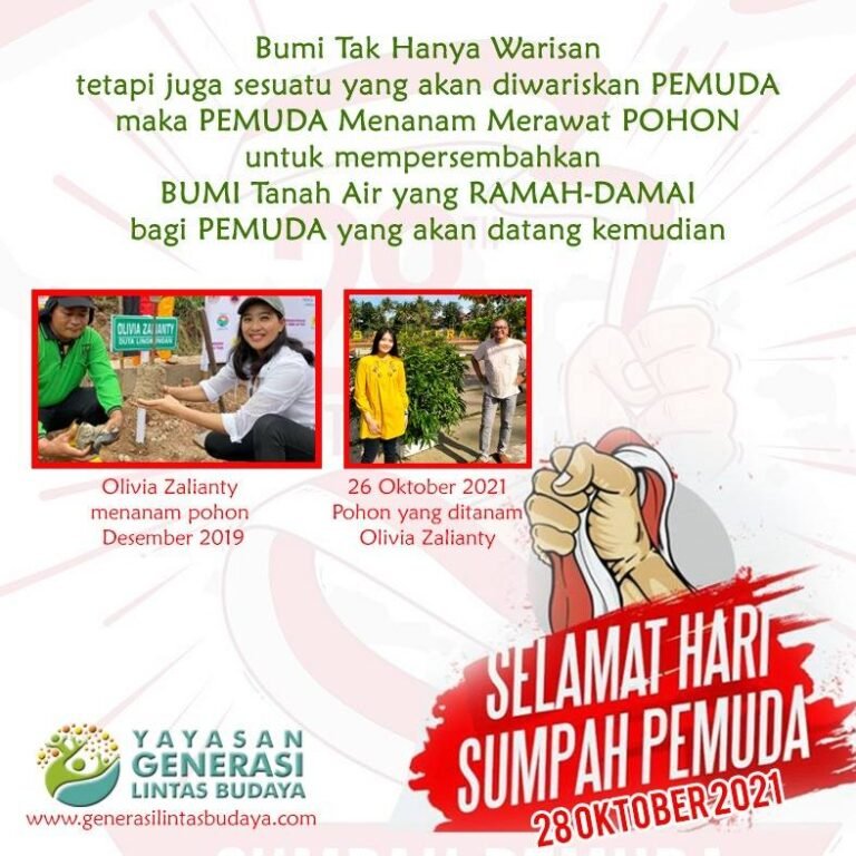 Selamat hari Sumpah Pemuda 28 Oktober 2021
