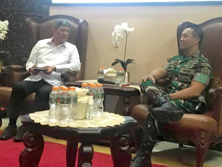 Panglima TNI Terima Pengurus PP PPAD, Bahas Silatnas 2022